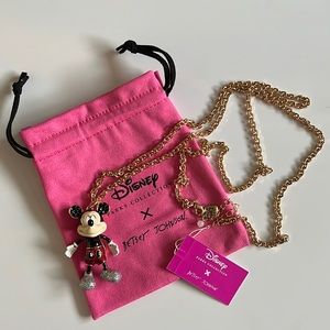 Disney Betsey Betsey Johnson Mickey Mouse Necklace Betsey